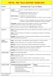 G2-du 07 au 11 Mars