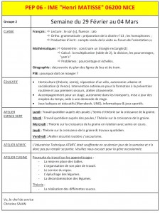 G2-du 29 au 04 mars