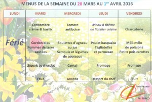 menus