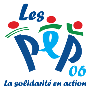 Logo des PEP 06 avec fond transparent