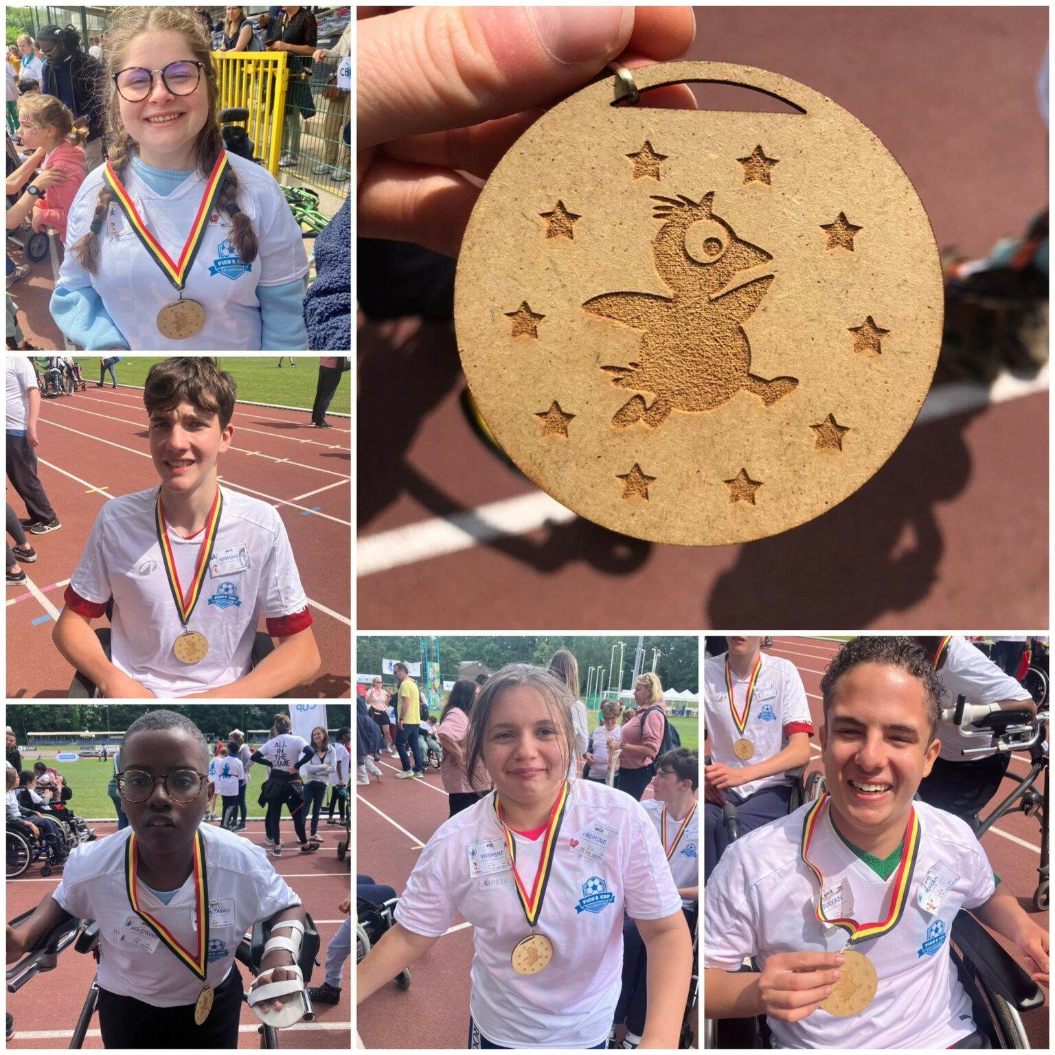 les jeunes médaillés à la PICO'S CUP 2025